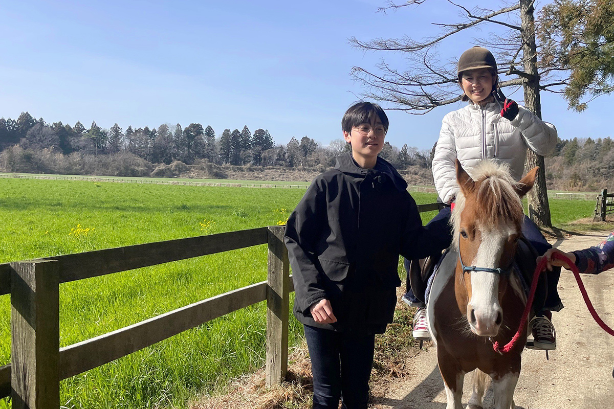 ポニー乗馬(引き馬)