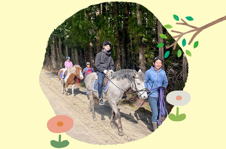 ポニー乗馬(引き馬)